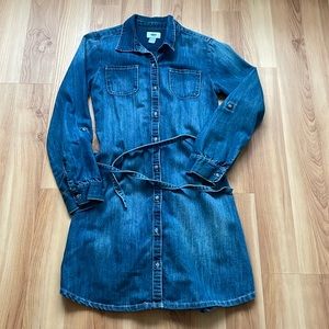 Old navy girls denim dress - size XL (size 14)